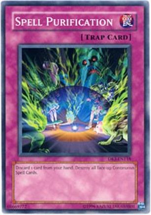 Spell Purification (DR3-EN118) - Dark Revelation Volume 3 Unlimited-1
