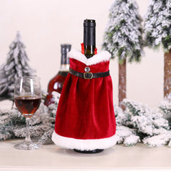 Christmas Decorations Christmas Wine Bottle Socks-79