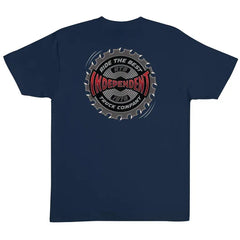 Independent 'Buzzsaw' Tee - Navy-2