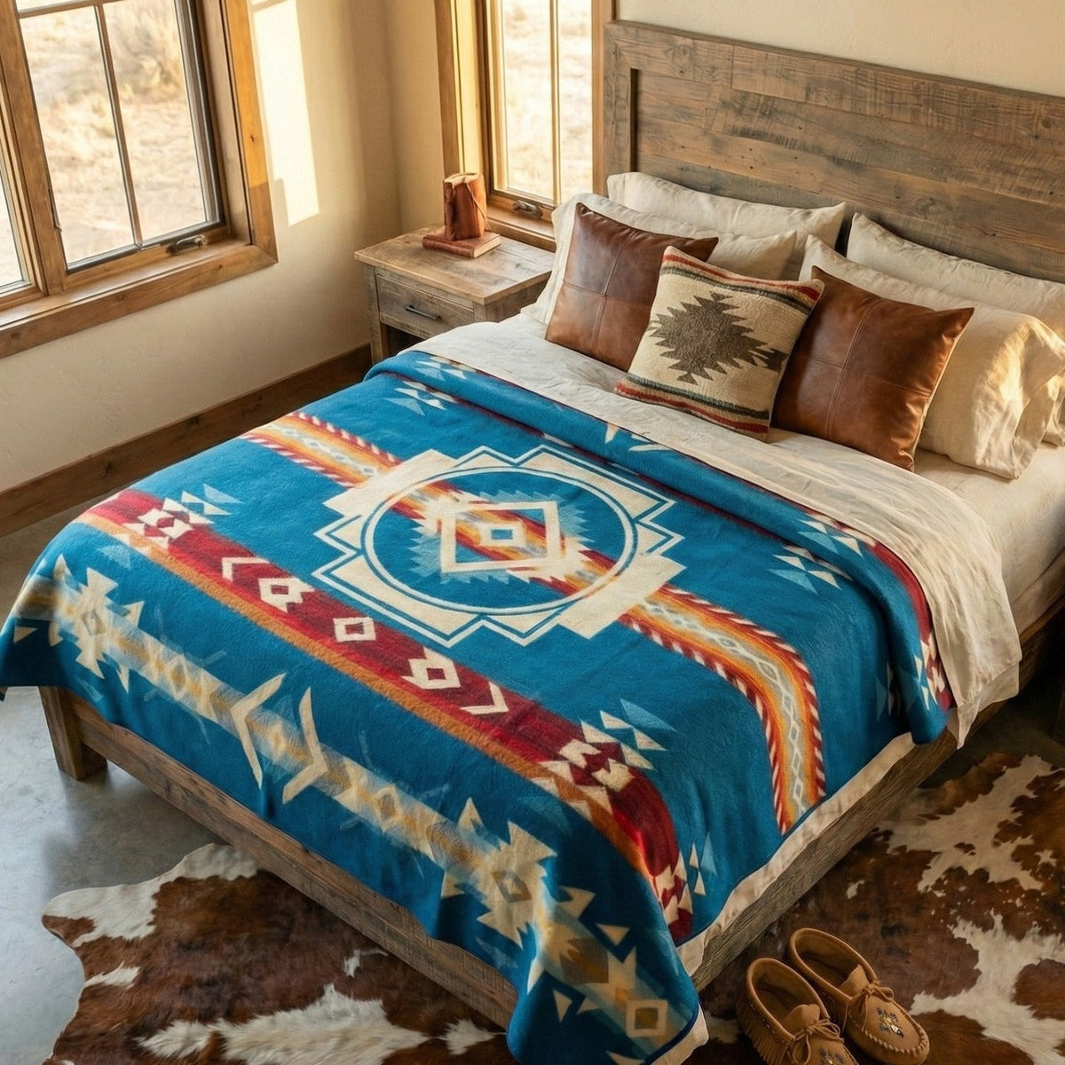Four Winds Alpaca Blanket-4