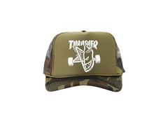Thrasher x Spitfire 'Trash & Burn' Trucker Cap - Camo-1