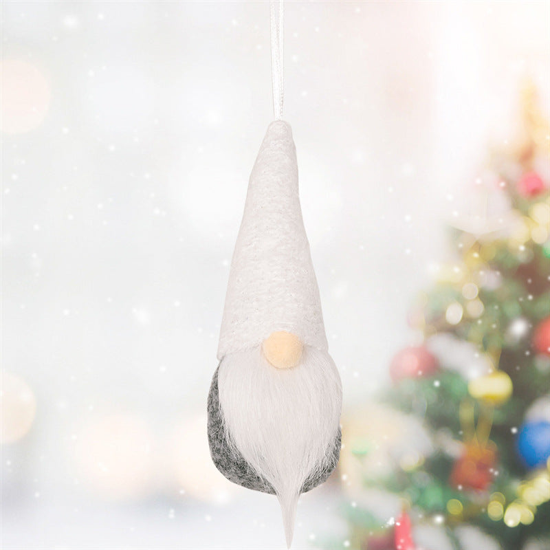 Knitted Christmas Tree Pendant Ornaments – Small Hanging Decor, 3 Styles-9