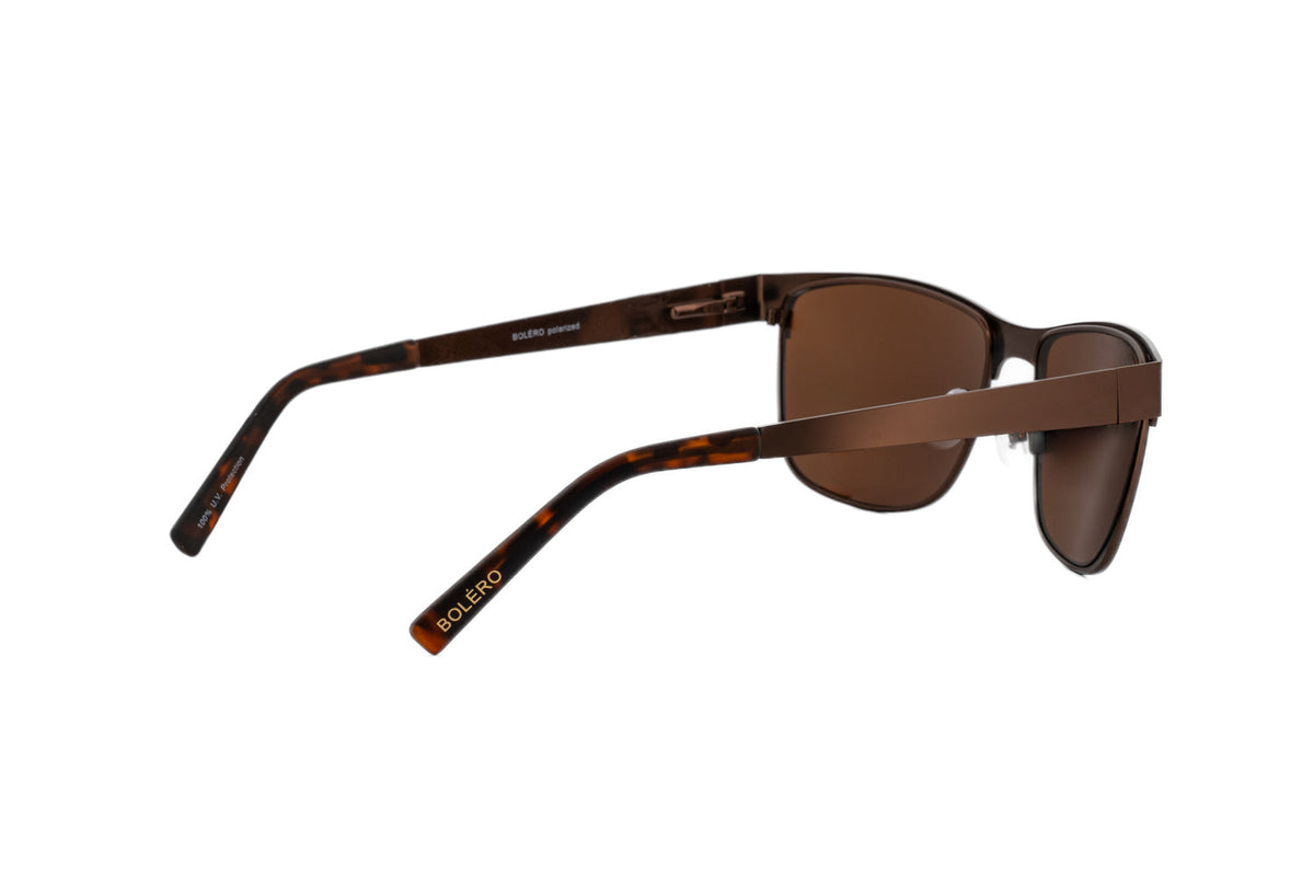 Boléro Alestro — Metal Browline Polarized Sunglasses-4