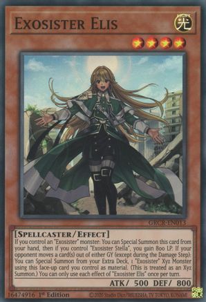 Exosister Elis (GRCR-EN013) - The Grand Creators 1st Edition-1