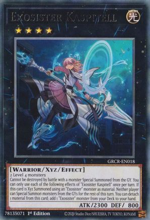 Exosister Kaspitell (GRCR-EN018) - The Grand Creators 1st Edition-1