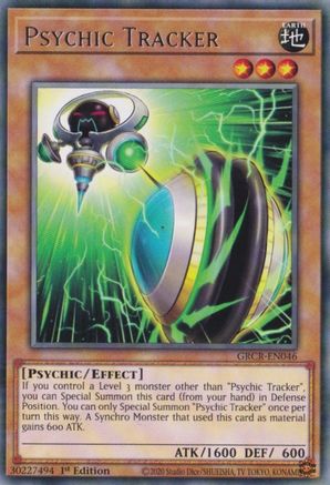 Psychic Tracker (GRCR-EN046) - The Grand Creators 1st Edition-1