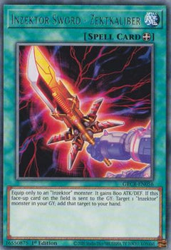 Inzektor Sword - Zektkaliber (GRCR-EN056) - The Grand Creators 1st Edition-1