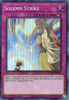 Solemn Strike (CR) (GRCR-EN059) - The Grand Creators 1st Edition-1