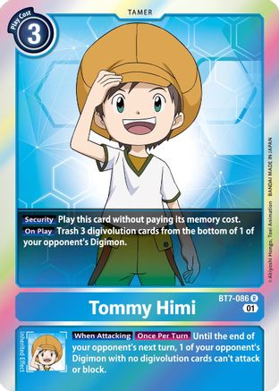 Tommy Himi (BT7-086) - Next Adventure Foil-1