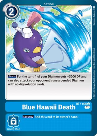Blue Hawaii Death (BT7-095) - Next Adventure-1