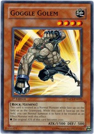 Goggle Golem (TAEV-EN023) - Tactical Evolution 1st Edition-1