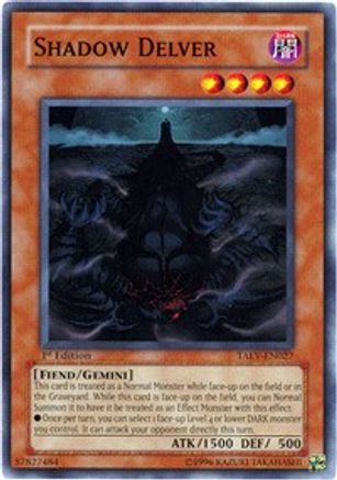 Shadow Delver (TAEV-EN027) - Tactical Evolution 1st Edition-1