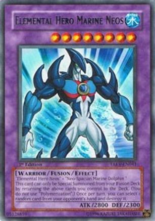 Elemental Hero Marine Neos (TAEV-EN041) - Tactical Evolution 1st Edition-1