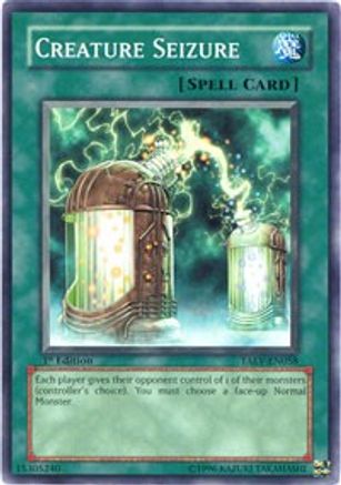 Creature Seizure (TAEV-EN058) - Tactical Evolution 1st Edition-1