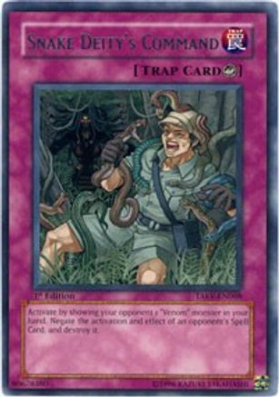 Snake Deity's Command (TAEV-EN068) - Tactical Evolution 1st Edition-1