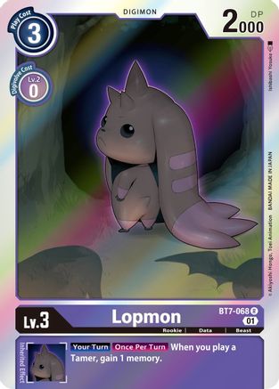 Lopmon (BT7-068) - Next Adventure Foil-1