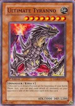 Ultimate Tyranno (SD09-EN014) - Structure Deck: Dinosaur's Rage 1st Edition-1