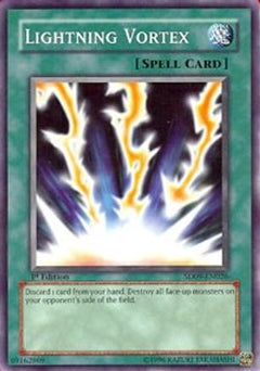 Lightning Vortex (SD09-EN026) - Structure Deck: Dinosaur's Rage 1st Edition-1