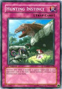 Hunting Instinct (SD09-EN028) - Structure Deck: Dinosaur's Rage 1st Edition-1
