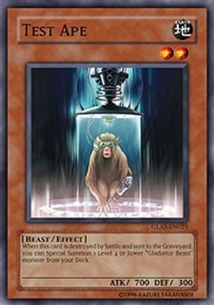 Test Ape (GLAS-EN025) - Gladiator's Assault Unlimited-1
