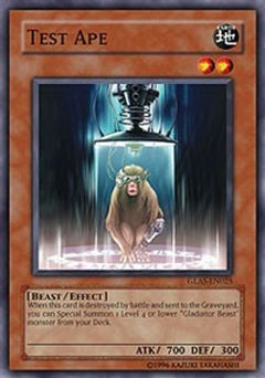 Test Ape (GLAS-EN025) - Gladiator's Assault 1st Edition-1