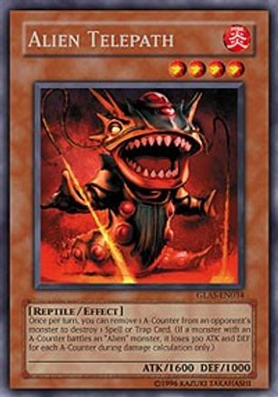 Alien Telepath (GLAS-EN034) - Gladiator's Assault 1st Edition-1
