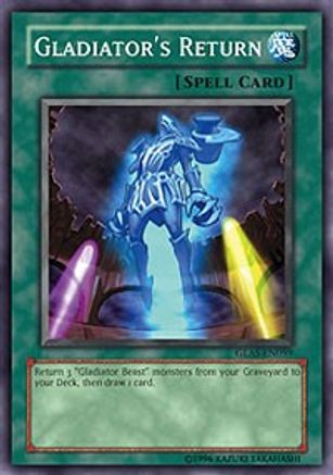 Gladiator's Return (GLAS-EN059) - Gladiator's Assault Unlimited-1