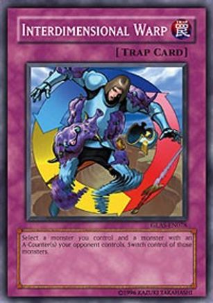 Interdimensional Warp (GLAS-EN078) - Gladiator's Assault 1st Edition-1
