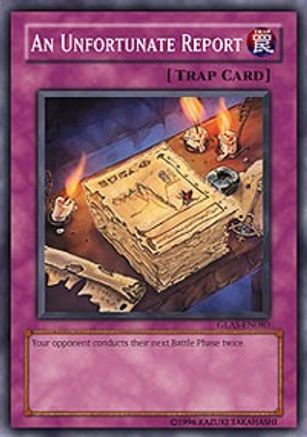 An Unfortunate Report (GLAS-EN080) - Gladiator's Assault 1st Edition-1
