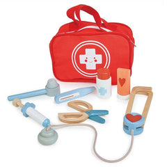 Mentari Toys Wooden My First Aid Kit - Pretend Play Doctor Set - Ages 3+-2