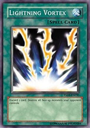 Lightning Vortex (YSDS-EN030) - Starter Deck: Syrus Truesdale 1st Edition-1
