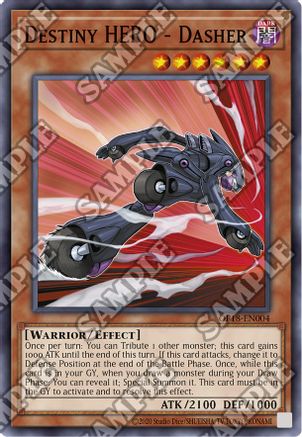 Destiny HERO - Dasher (OP18-EN004) - OTS Tournament Pack 18 Unlimited-1