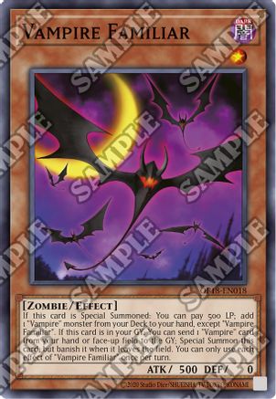 Vampire Familiar (OP18-EN018) - OTS Tournament Pack 18 Unlimited-1