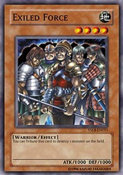 Exiled Force (YSDJ-EN011) - Starter Deck: Jaden Yuki 1st Edition-1