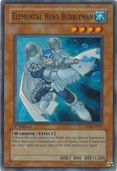 Elemental HERO Bubbleman (YSDJ-EN017) - Starter Deck: Jaden Yuki 1st Edition-1