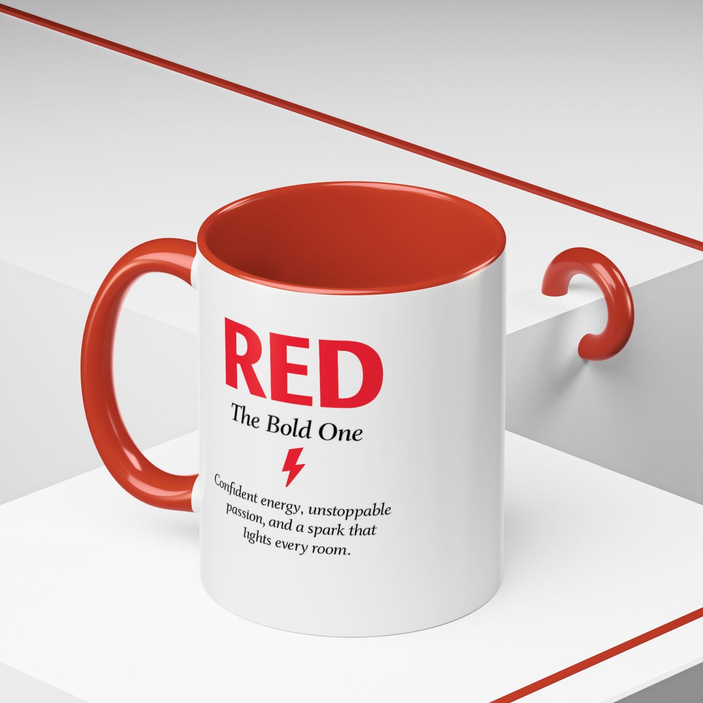 Color Personality Mug Collection - Red