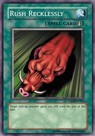 Rush Recklessly (YSDJ-EN021) - Starter Deck: Jaden Yuki Unlimited-1