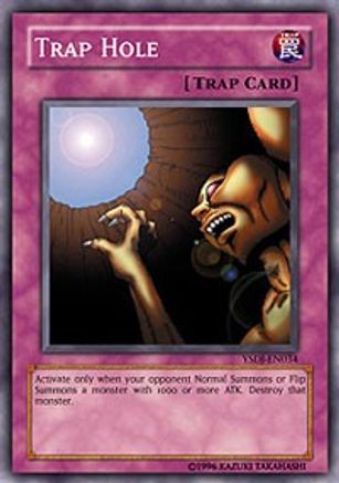Trap Hole (YSDJ-EN034) - Starter Deck: Jaden Yuki 1st Edition-1