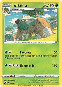 Torterra - 008/172 8 - Deck Exclusives-1
