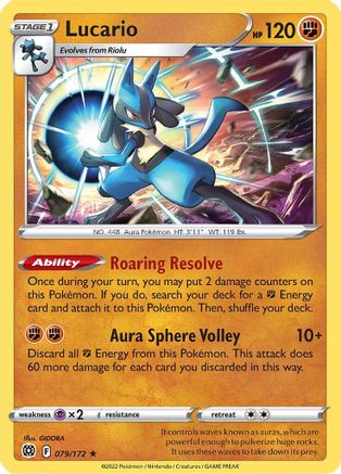 Lucario - 079/172 79 - Deck Exclusives-1