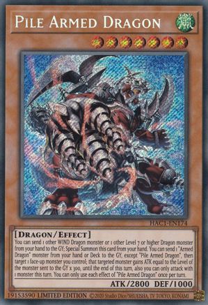 Pile Armed Dragon (HAC1-EN174) - Hidden Arsenal: Chapter 1 Limited-1