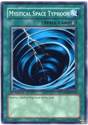 Mystical Space Typhoon (DP04-EN015) - Duelist Pack 4: Zane Truesdale Unlimited-1