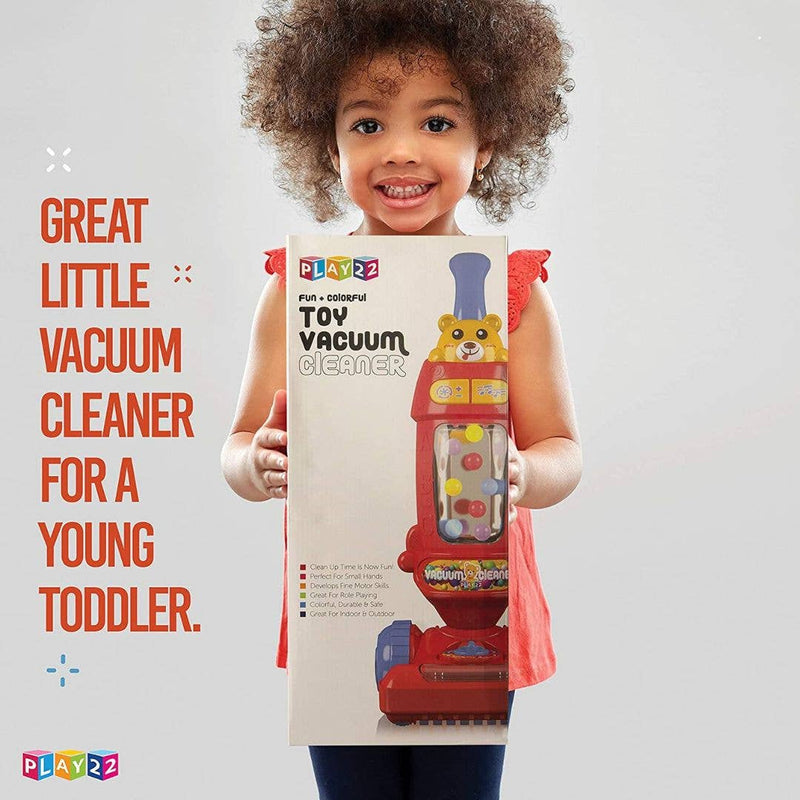 Play22 - Kids Vacuum Cleaner Toy for Toddler with Lights & Sounds - Ages 3+-6
