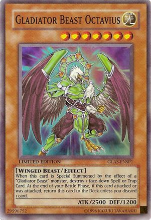 Gladiator Beast Octavius (GLAS-ENSP1) - Sneak Preview Series 3 Limited-1