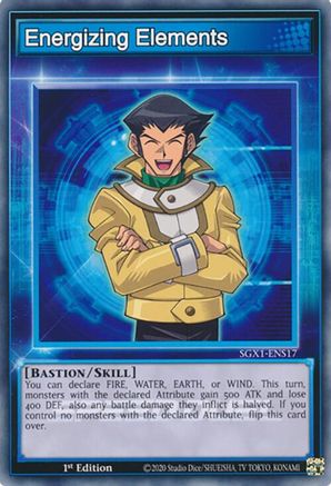 Energizing Elements (SGX1-ENS17) - Speed Duel GX: Duel Academy Box 1st Edition-1