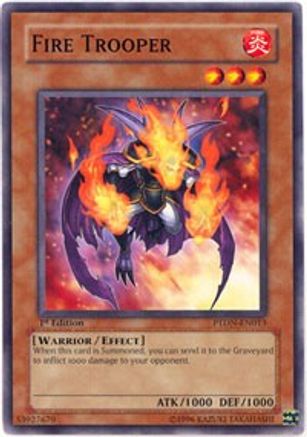 Fire Trooper (PTDN-EN013) - Phantom Darkness 1st Edition-1