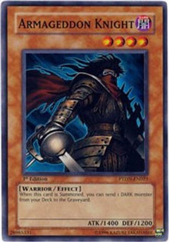 Armageddon Knight (PTDN-EN021) - Phantom Darkness 1st Edition-1