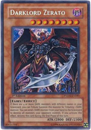 Darklord Zerato (PTDN-EN081) - Phantom Darkness 1st Edition-1