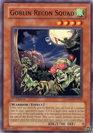 Goblin Recon Squad (LODT-EN033) - Light of Destruction Unlimited