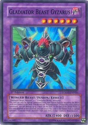 Gladiator Beast Gyzarus (LODT-EN044) - Light of Destruction 1st Edition-1